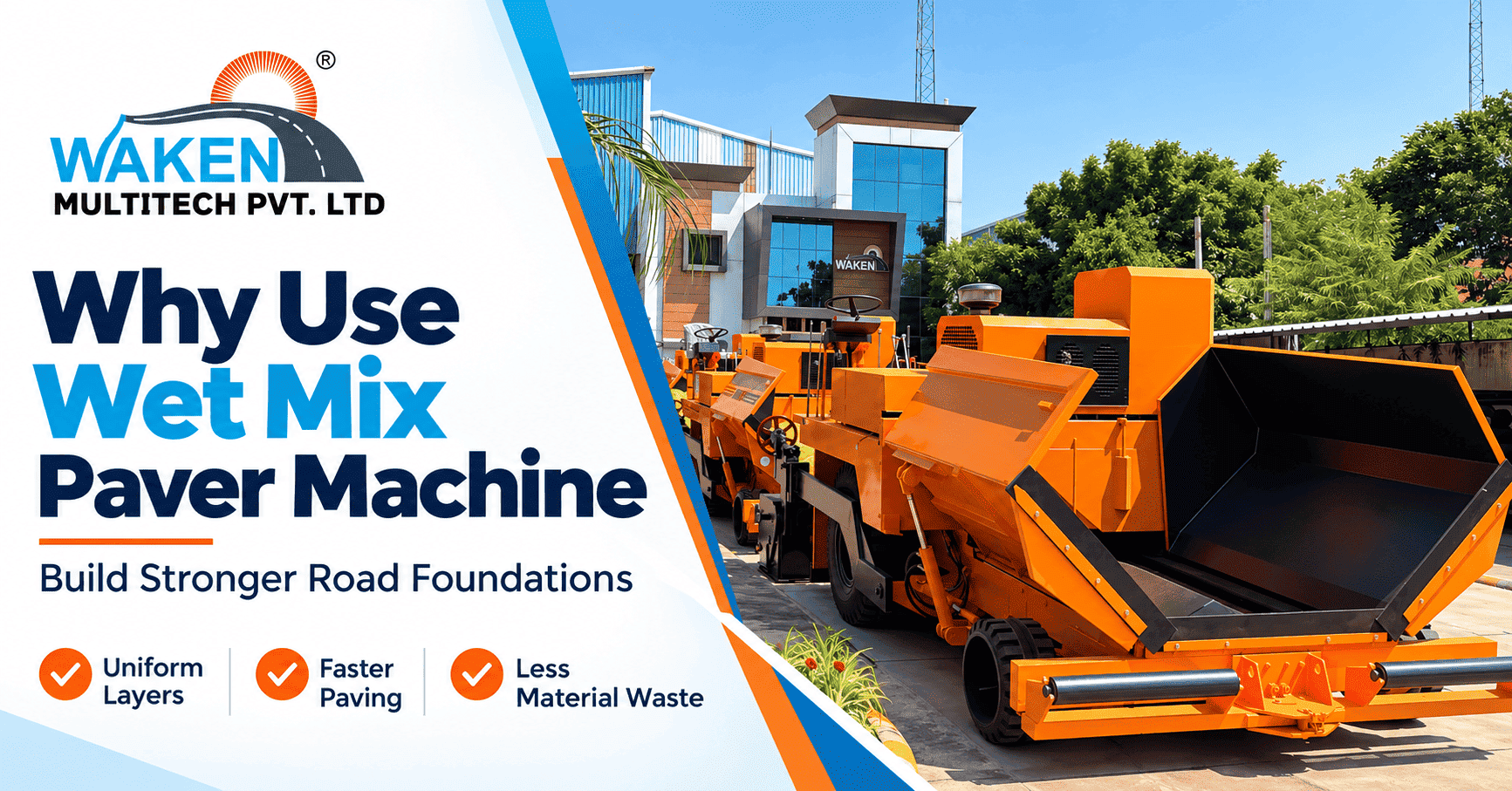 Why Use Wet Mix Paver Machine